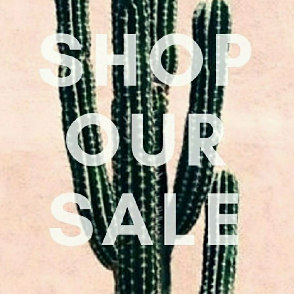 Sale happening now